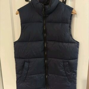 Men's Old Navy Puffer Vest - Navy Small